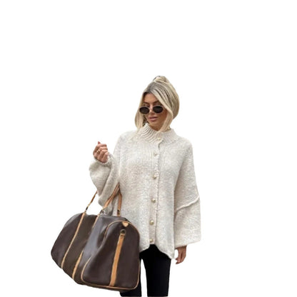 Cardigan Décontracté Uni – Coupe